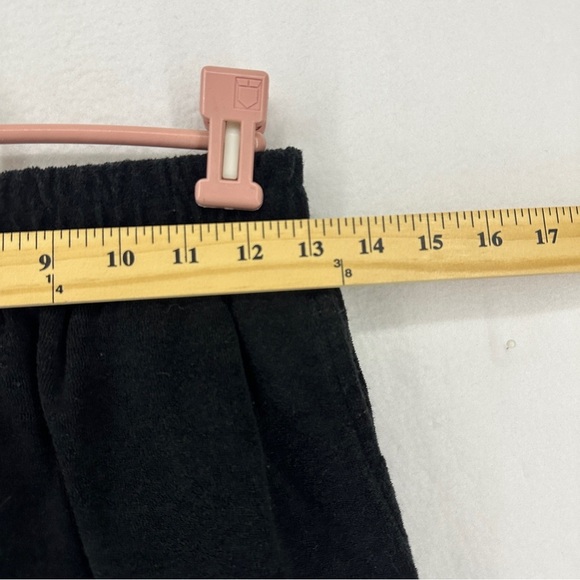 Forever 21 Terrycloth Short Shorts Womans Small Black - Picture 5 of 9